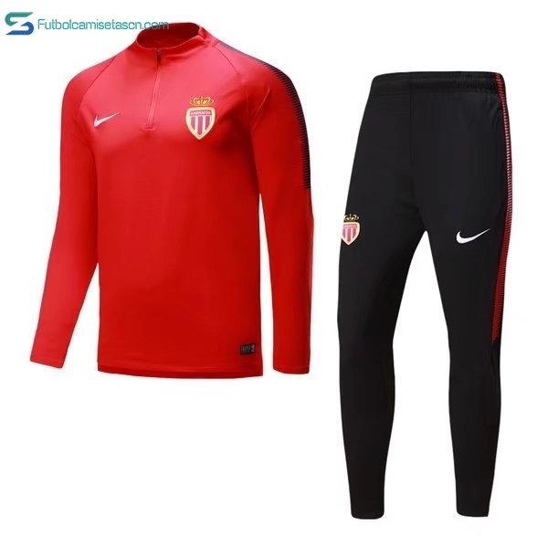 Chandal AS Monaco 2017/18 Rojo B